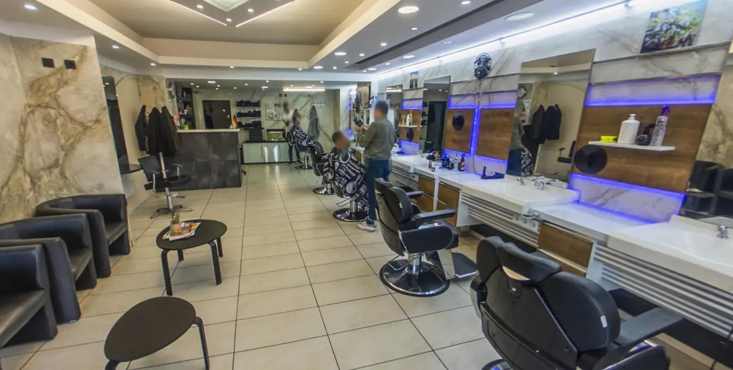 Innenansicht des Delbrin Friseur Barbershops in Bremen-Vegesack